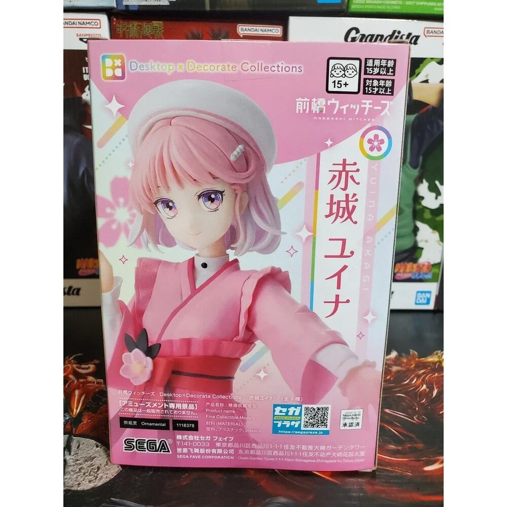 Maebashi Witches Desktop × Decorate Collections Akagi Yuina Figure Japan Anime